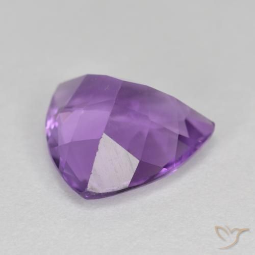 9,17 ctw natürlicher Mittel-Dunkelviolett Amethyst, Trillion, VS