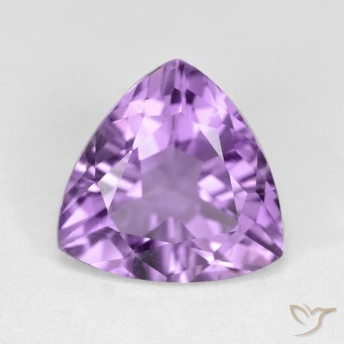 2.78ct Natürlicher Rosaig-violett Amethyst, Trillion, VS