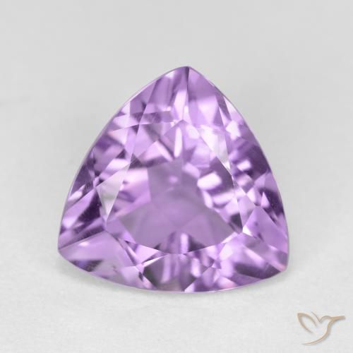 2.67ct Natürlicher Mittelviolett Amethyst, Trillion, VS