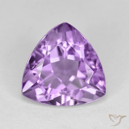 2.82ct Natürlicher Rosaig-violett Amethyst, Trillion, VS