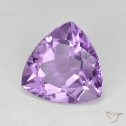 9,17 ctw natürlicher Rosaig-violett Amethyst, Trillion, VS