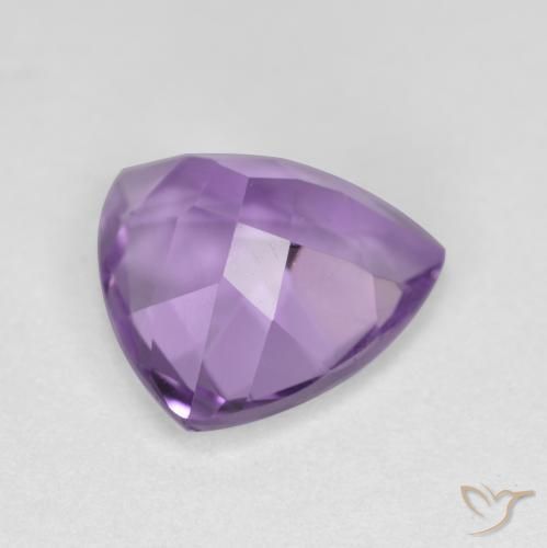 9,17 ctw natürlicher Rosaig-violett Amethyst, Trillion, VS