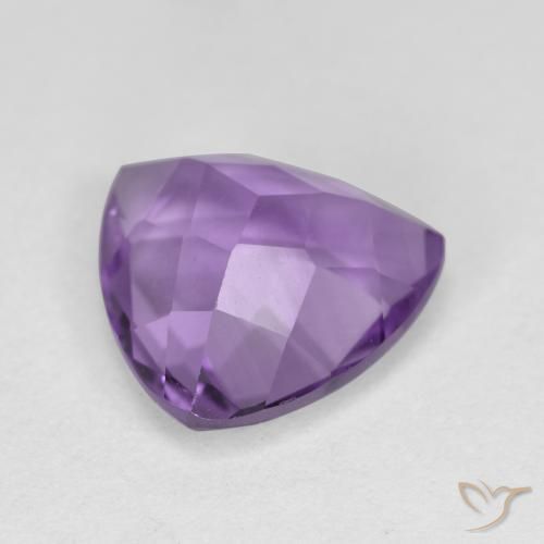 9,17 ctw natürlicher Rosaig-violett Amethyst, Trillion, VS