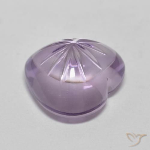 9,17 ctw natürlicher Mittelviolett Amethyst, Herz, Transparent