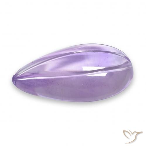 9,17 ctw natürlicher Mittel-helles Violett Amethyst, Birnenform, Transparent