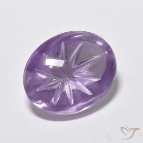 9,17 ctw natürlicher Mittelviolett Amethyst, Oval, Transparent