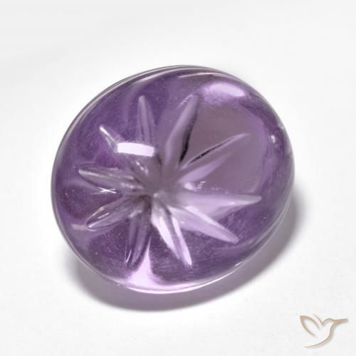 9,17 ctw natürlicher Mittelviolett Amethyst, Oval, Transparent