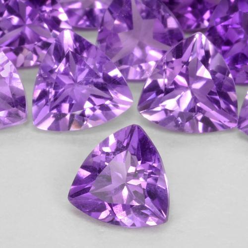 9,17 ctw natürlicher Lebhaftes Violett Amethyst, Trillion, VS