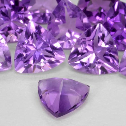 9,17 ctw natürlicher Lebhaftes Violett Amethyst, Trillion, VS