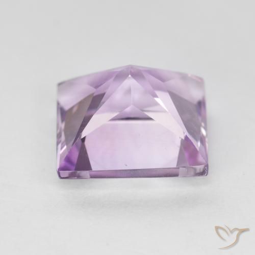 9,17 ctw natürlicher Rosaig-violett Amethyst, Quadrat, VS