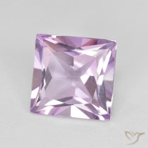 9,17 ctw natürlicher Helles Magenta Amethyst, Quadrat, VS