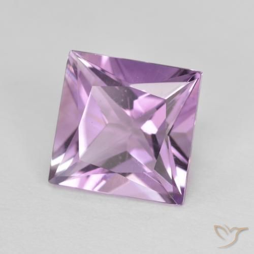 9,17 ctw natürlicher Magenta Amethyst, Quadrat, VS