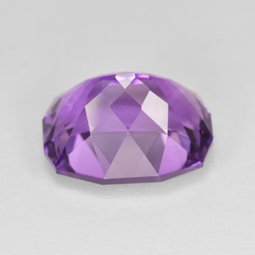 9,17 ctw natürlicher Mittelviolett Amethyst, Ausgefallene Form, VVS