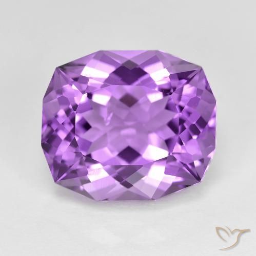 6.92ct Natürlicher Lilaisch-violett Amethyst, Fantasie, VVS-VS