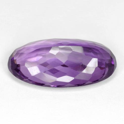 9,17 ctw natürlicher Mittelviolett Amethyst, Oval Schliff, VVS-VS
