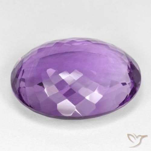 9,17 ctw natürlicher Mittelviolett Amethyst, Oval, VVS-VS