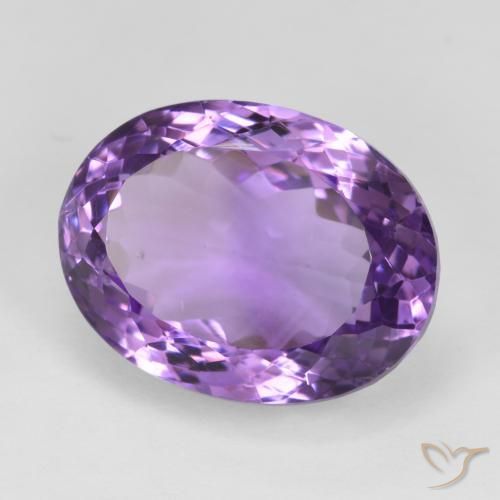9,17 ctw natürlicher Lebhaftes Violett Amethyst, Oval, VS