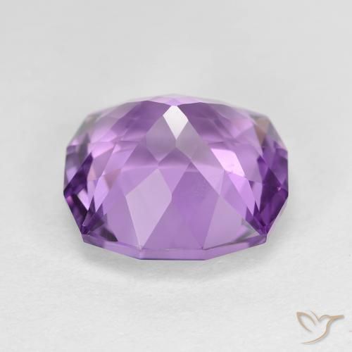 9,17 ctw natürlicher Mittelviolett Amethyst, Kissenschliff, VVS