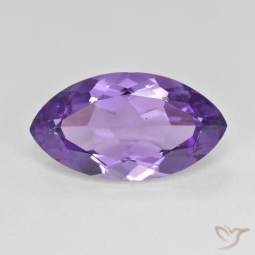 6.50ct Natürlicher Mittelviolett Amethyst, Marquise, VS