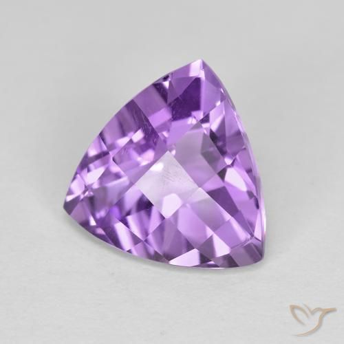 9,17 ctw natürlicher Mittelviolett Amethyst, Trillion, VVS-VS
