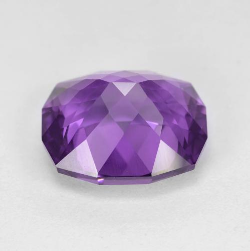 9,17 ctw natürlicher Mittelviolett Amethyst, Kissenschliff, VVS-VS