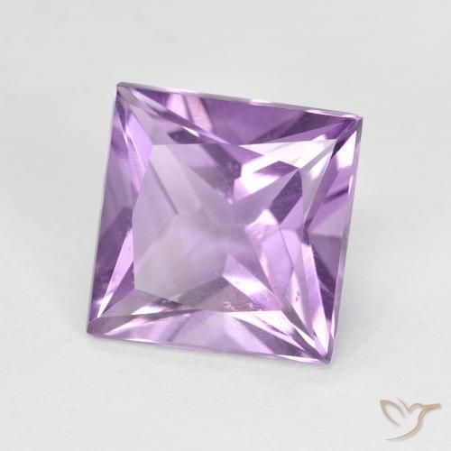 9,17 ctw natürlicher Rosaig-violett Amethyst, Quadrat, VS