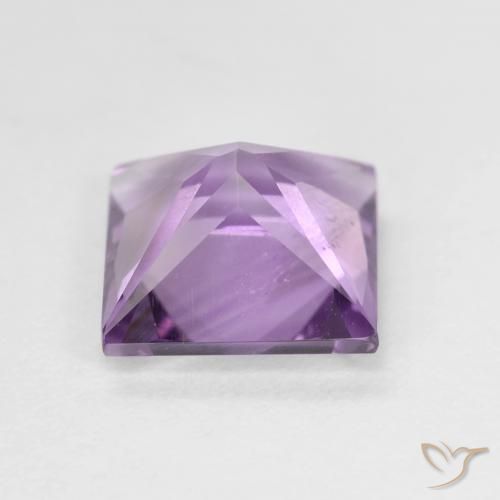 9,17 ctw natürlicher Rosaig-violett Amethyst, Quadrat, VS