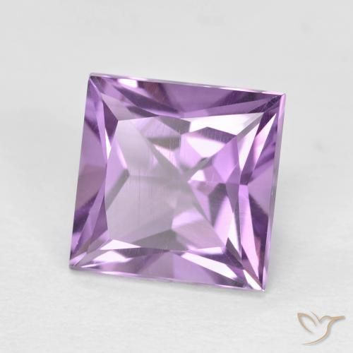 9,17 ctw natürlicher Rosaig-violett Amethyst, Quadrat, VS