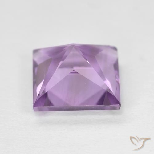 9,17 ctw natürlicher Rosaig-violett Amethyst, Quadrat, VS