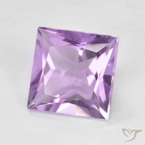 9,17 ctw natürlicher Lilaisch-violett Amethyst, Quadrat, VS