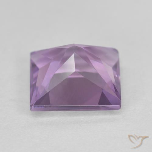 9,17 ctw natürlicher Lilaisch-violett Amethyst, Quadrat, VVS-VS