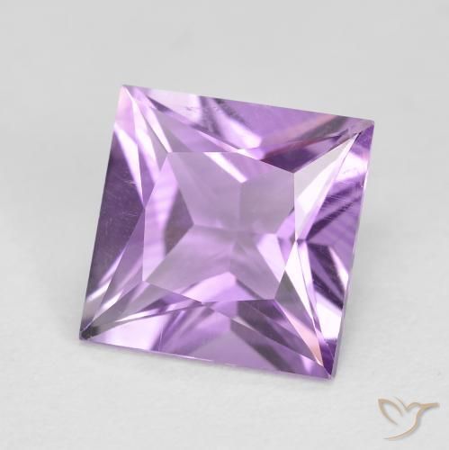 9,17 ctw natürlicher Iris Violett Amethyst, Quadrat, VS