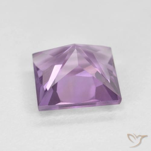 9,17 ctw natürlicher Lilaisch-violett Amethyst, Quadrat, VVS-VS