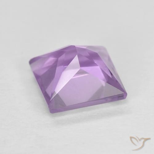 9,17 ctw natürlicher Lilaisch-violett Amethyst, Quadrat, VS