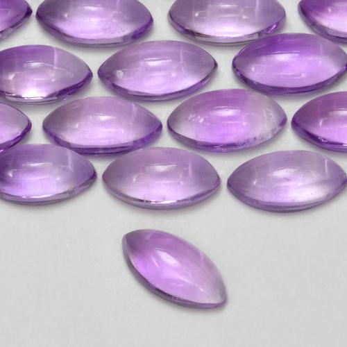 9,17 ctw natürlicher Mittelrosa Violett Amethyst, Marquise, Transparent