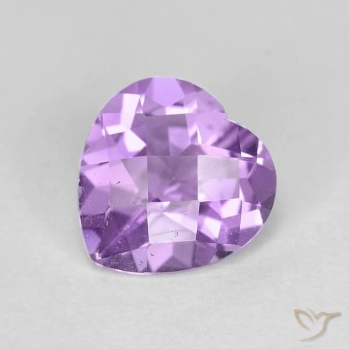 1.54ct Natürlicher Iris Violett Amethyst, Herz, VS