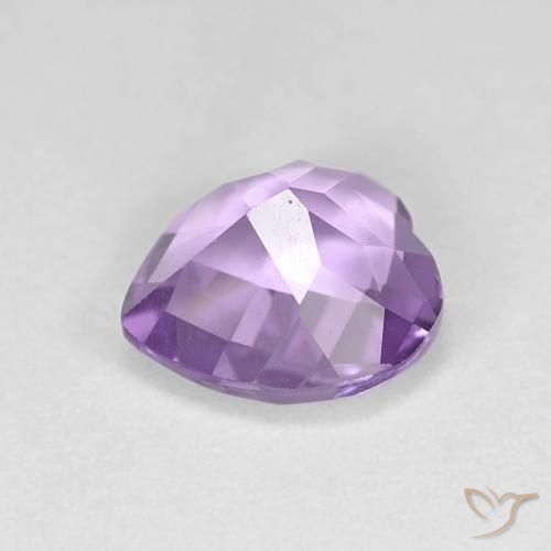 9,17 ctw natürlicher Iris Violett Amethyst, Herz, VVS-VS