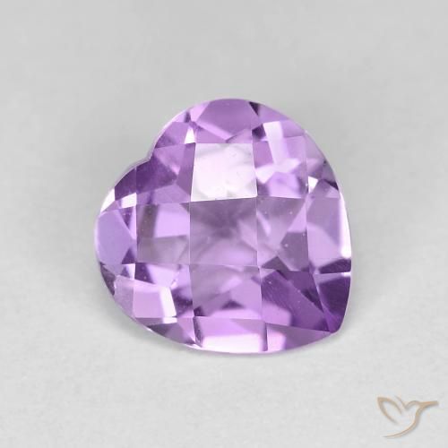 9,17 ctw natürlicher Mittelviolett Amethyst, Herz, VVS-VS