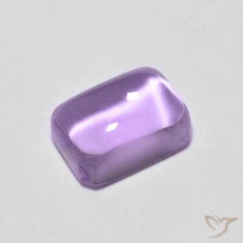 9,17 ctw natürlicher Tiefes Irisviolett Amethyst, Oktagonschliff, Transparent