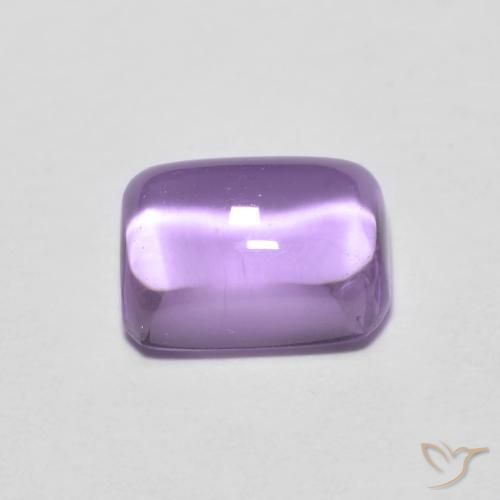 9,17 ctw natürlicher Tiefes Irisviolett Amethyst, Oktagonschliff, Transparent