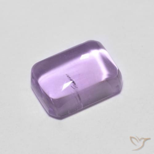 9,17 ctw natürlicher hellviolett Amethyst, Oktagonschliff, Transparent