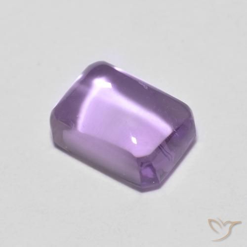 9,17 ctw natürlicher hellviolett Amethyst, Oktagonschliff, Transparent