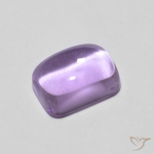 1.25ct Natürlicher hellviolett Amethyst, Smaragdschliff, Transparent