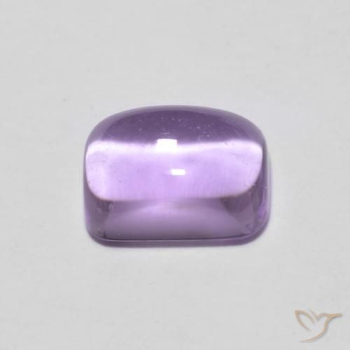 9,17 ctw natürlicher hellviolett Amethyst, Oktagonschliff, Transparent