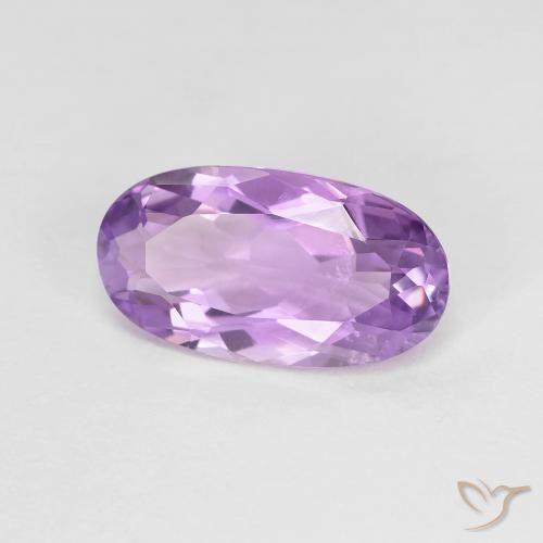 9,17 ctw natürlicher Hellrosa Violett Amethyst, Oval, VS