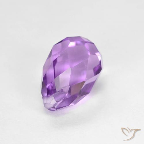 9,17 ctw natürlicher Lilaisch-violett Amethyst, Briolette, VS