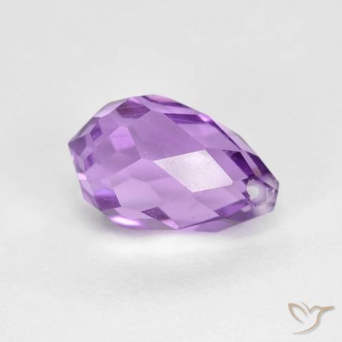 9,17 ctw natürlicher Lilaisch-violett Amethyst, Briolette, VS