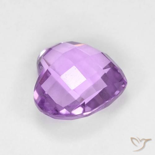 9,17 ctw natürlicher Mittelviolettes Violett Amethyst, Herz, VVS