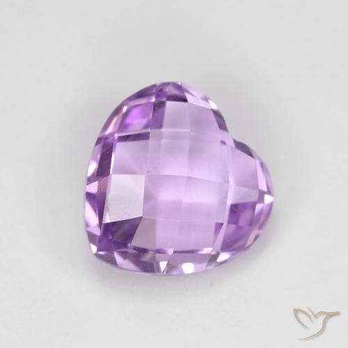 9,17 ctw natürlicher Iris Violett Amethyst, Herz, VVS