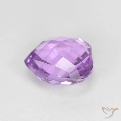 9,17 ctw natürlicher Mittelrosa Violett Amethyst, Herz, VVS